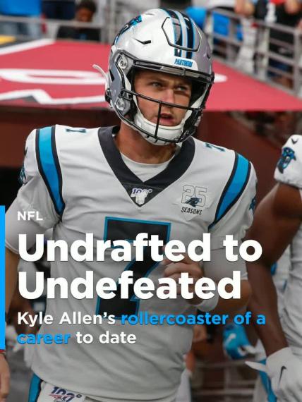 Kyle Allen looking to stay on top