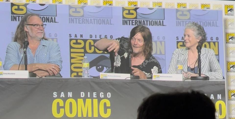 Norman Reedus at TWD SDCC panel