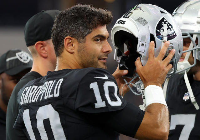 Raiders: Jimmy Garoppolo eyes Super Bowl after Las Vegas contract