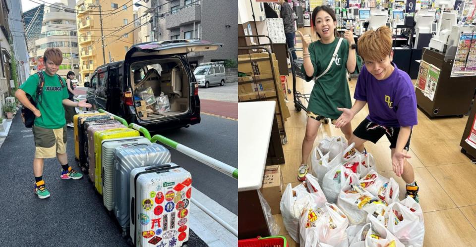 蔡阿嘎不斷炎上後再度到日本旅遊。（圖／Instagram／yga0721）