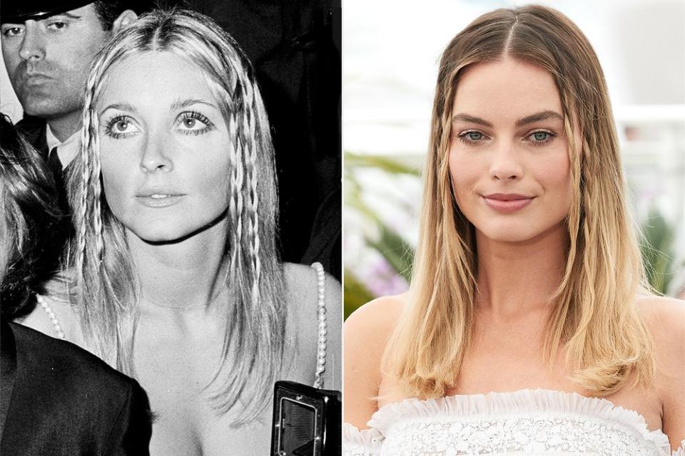 Sharon Tate; Margot Robbie | Getty (2)