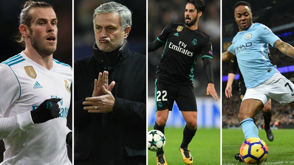 Bale ‘will join up with Mourinho’, Chelsea and Manchester City ‘eye Isco’, Sterling ‘could quit’ the Etihad