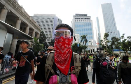 Anti-government demonstration in Hong Kong