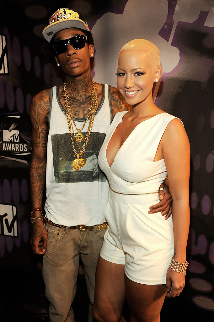 Wiz Khalifa Amber Rose MTV Vmas