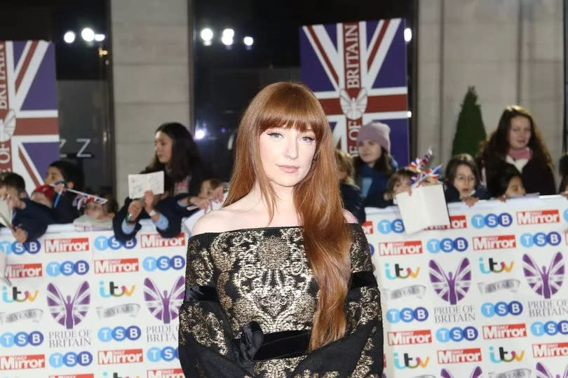 Nicola Roberts attends the Pride of Britain awards 2019 Grosvenor House Hotel 28 October 2019 red carpet