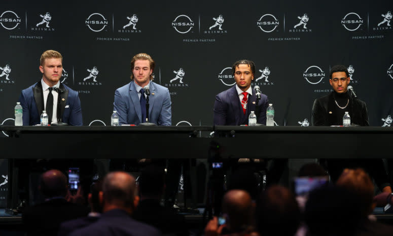 Heisman Trophy ceremony on ESPN.