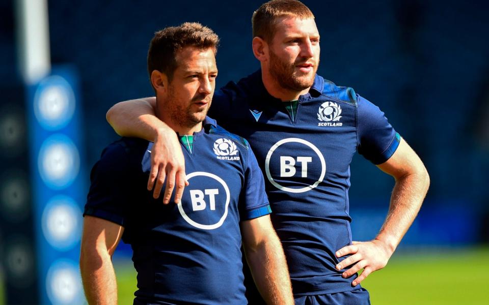 Greig Laidlaw has re-established the focus on Saturday's game at Murrayfield - AFP