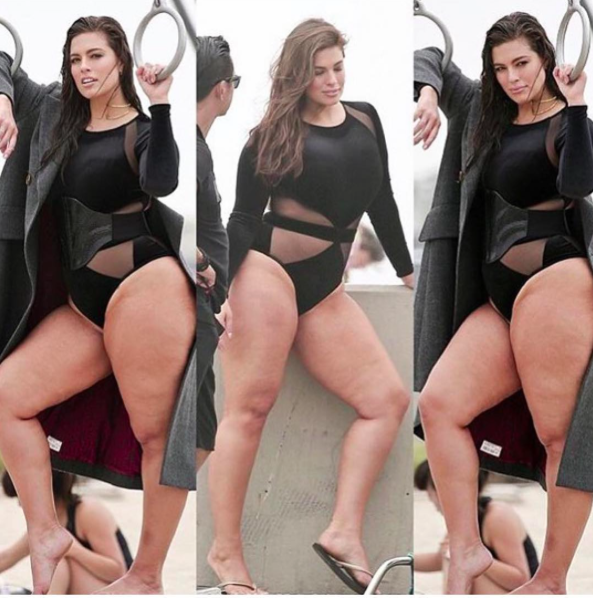 <p>Plus size model Ashley Graham has long been an ambassador for the Bo-Po movement, so she’s certainly not going to let a little cellulite shaming bust her body confidence. Taking to her Instagram to share some unretouched images of her looking totally amazing on a recent photoshoot, she spread a little love yourself love to her followers. “Someone once told me my thighs were ‘cellulite city,’” she wrote in the accompanying caption. “But I now realize these thighs tell a story of victory and courage. I will not let others dictate what they think my body should look like for their own comfort, and neither should you,” she said, tagging #beautybeyondsize and #effyourbeautystandards.<i> [Photo: Instagram/theashleygraham]</i></p>