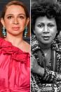 <p>Maya Rudolph is nearly a replica of her late mother, singer-songwriter Minnie Riperton. </p>