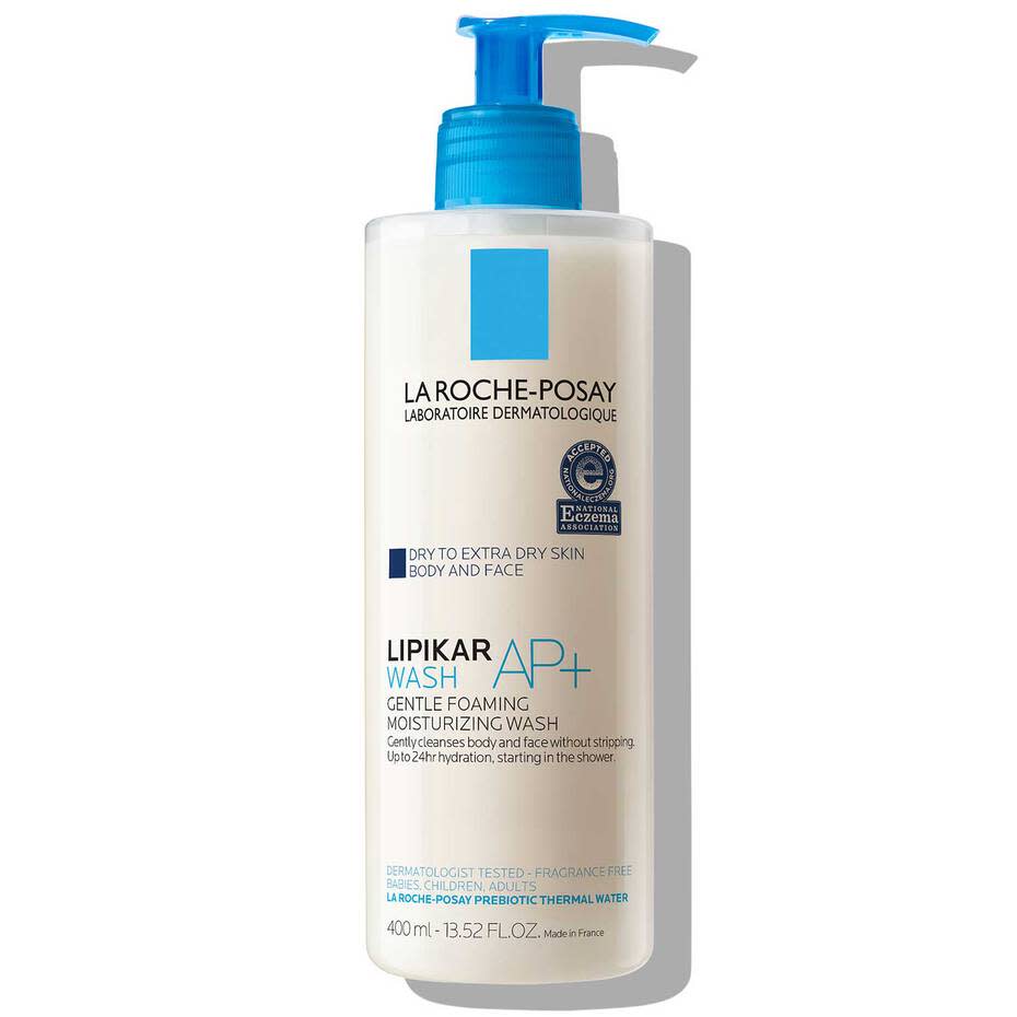 <p><a href="https://go.redirectingat.com?id=74968X1596630&url=https%3A%2F%2Fwww.laroche-posay.us%2Four-products%2Fdry-skin-and-eczema%2Fbody-wash%2Flipikar-wash-ap-moisturizing-body-wash-and-face-wash-3337875751032.html&sref=https%3A%2F%2Fwww.esquire.com%2Fstyle%2Fgrooming%2Fg38513795%2Fbest-face-wash-for-dry-skin%2F" rel="nofollow noopener" target="_blank" data-ylk="slk:Shop Now;elm:context_link;itc:0;sec:content-canvas" class="link ">Shop Now</a></p><p>Lipikar Wash AP+ Moisturizing Body & Face Wash</p><p>laroche-posay.us</p><p>$16.99</p>