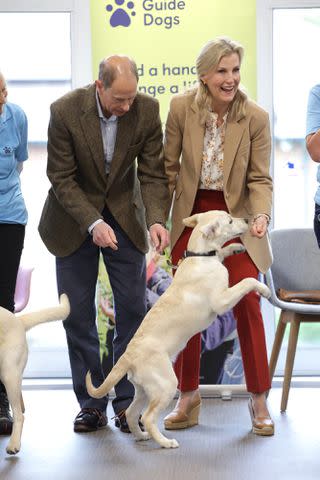 Chris Jackson/Getty Images Prince Edward and Sophie, the Duke and Duchess of Edinburgh