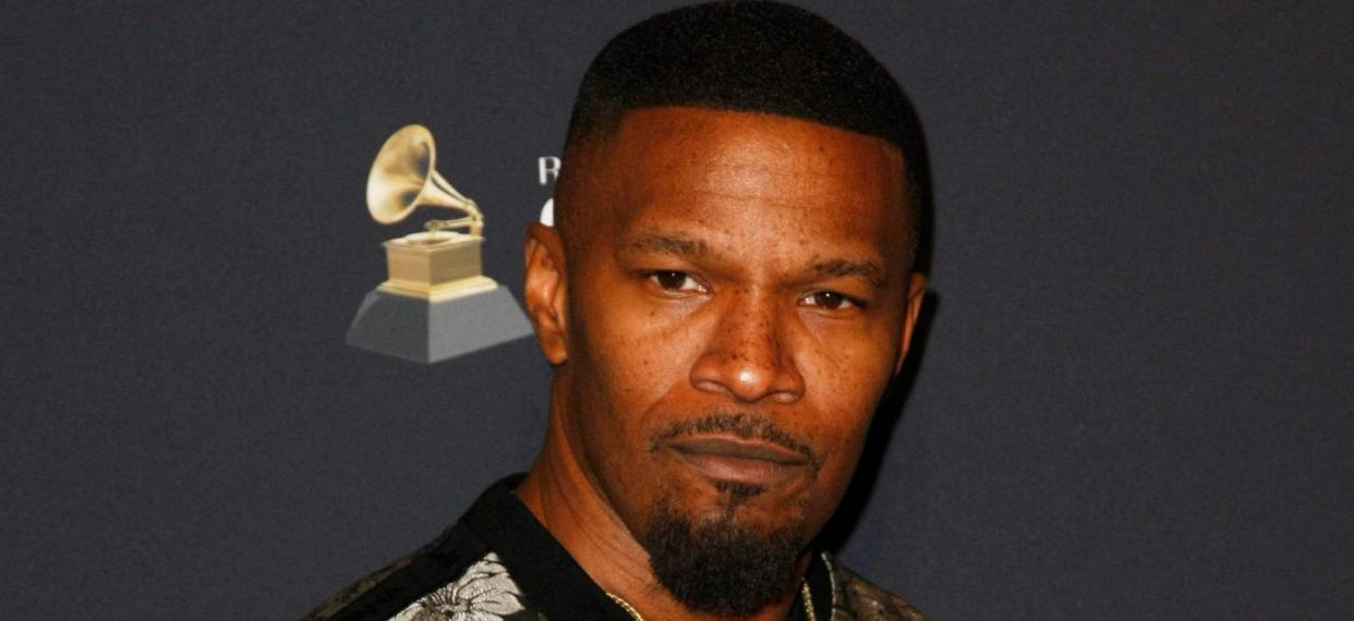 Jamie Foxx at Clive Davis' 2020 Pre-Grammy Gala