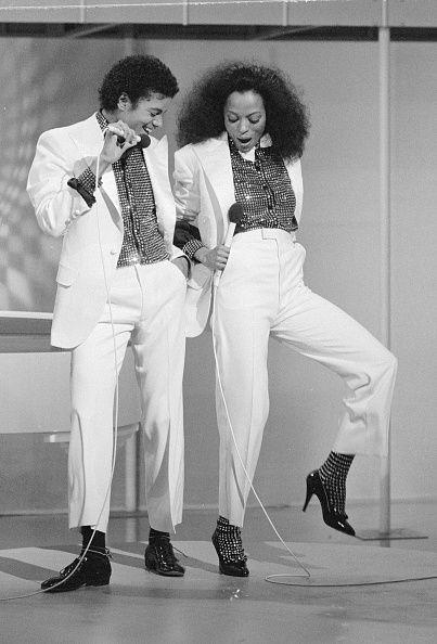<p>Diana Ross wore the classic pump, which was also an '80s office-attire staple, during this CBS television special with Michael Jackson. </p>