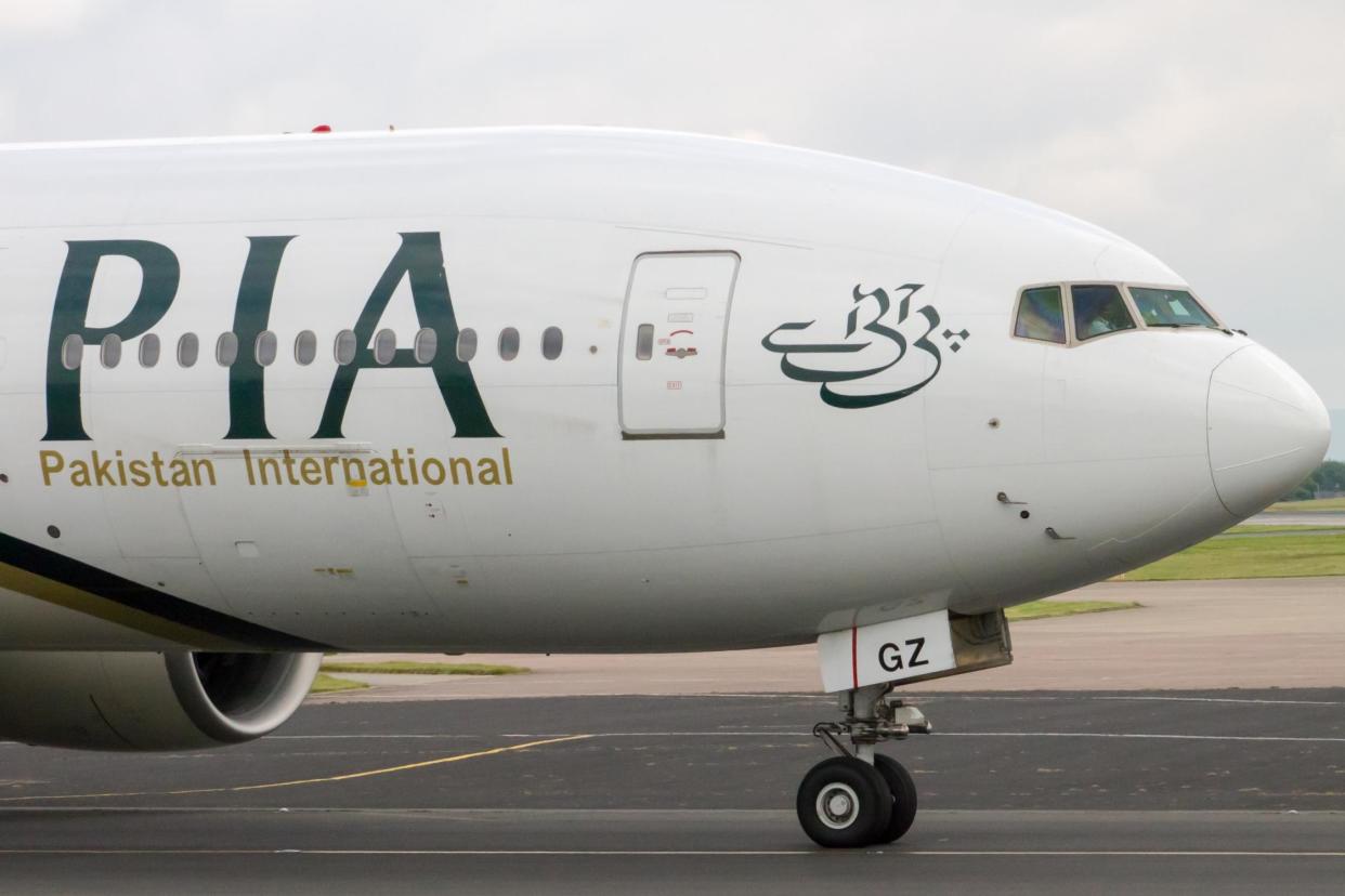 Pakistan International Airlines is the Pakistan flag carrier: istock