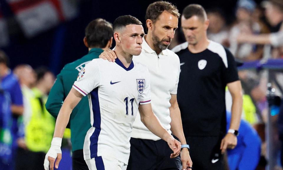 <span>Phil Foden’s role for England is heavily debated but a player of his standing should be able to do more than one thing.</span><span>Photograph: Wolfgang Rattay/Reuters</span>
