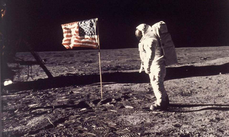 <span>Photograph: Neil Armstrong/AP</span>