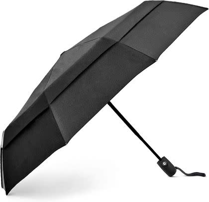 Combat these harsh weather conditions with 35% off this double canopy, windproof umbrella