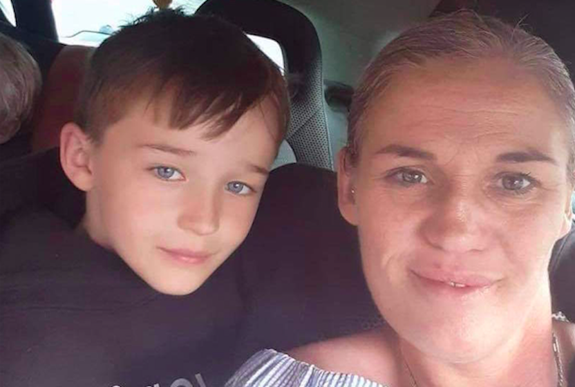 Rudi Till, left with his mother, Claire Taylor, suffered serious injuries in a hit-and-run. (Reach)