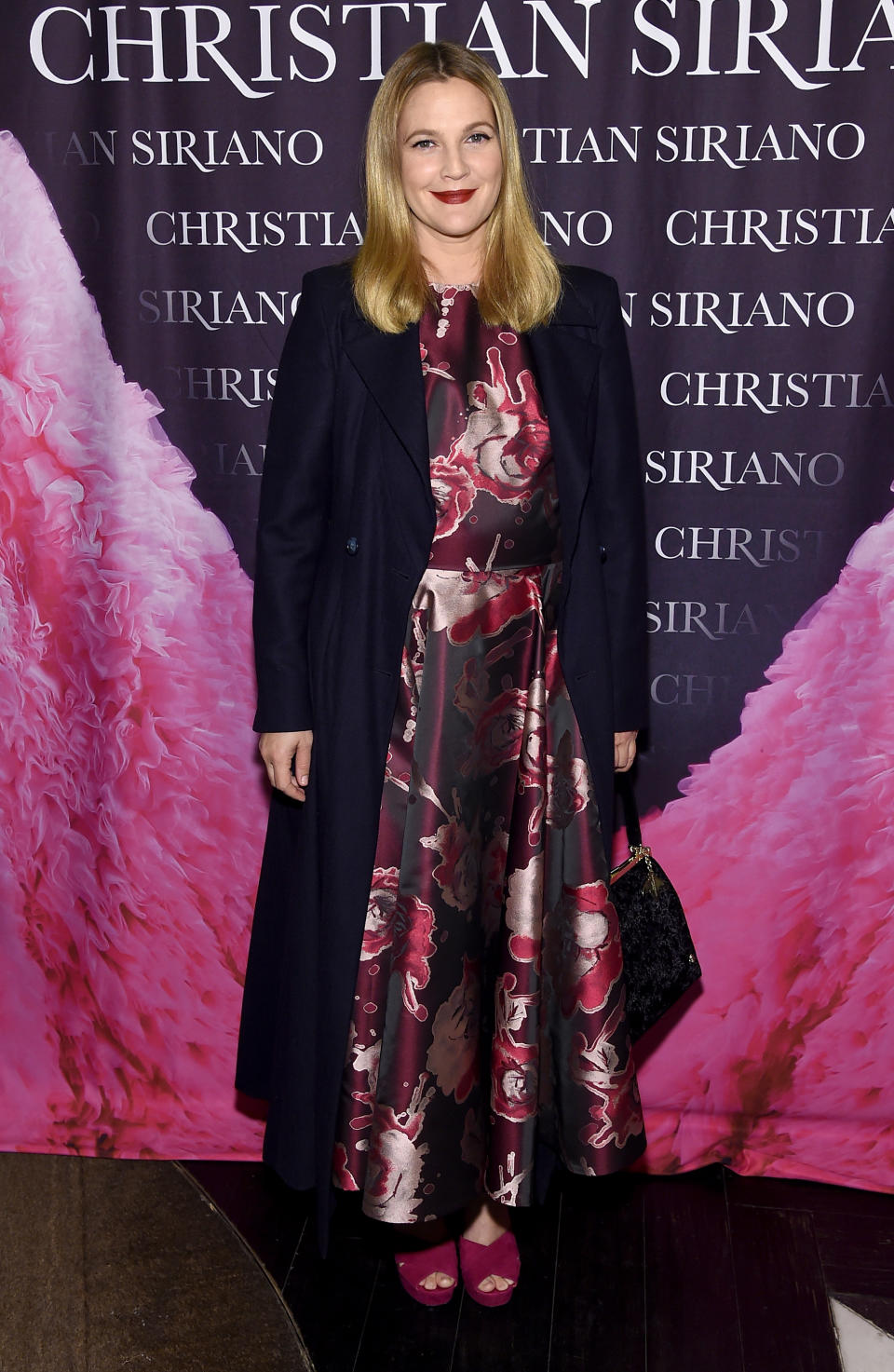 Drew Barrymore at the launch party for Christian Siriano’s book ‘Dresses to Dream About’