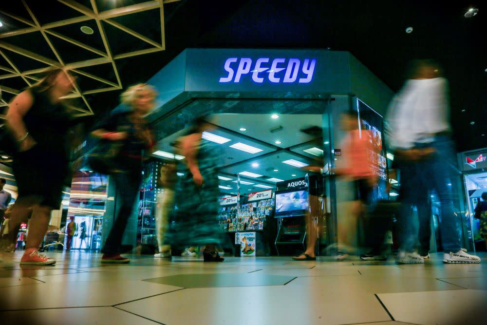 The Speedy flagship store in Mid Valley Megamall closed in September last year. — Picture by Hari Anggara