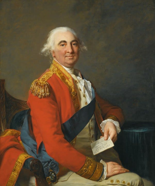 William Petty, 2nd Earl of Shelburne, by Jean Laurent Mosnier (Wikipedia)