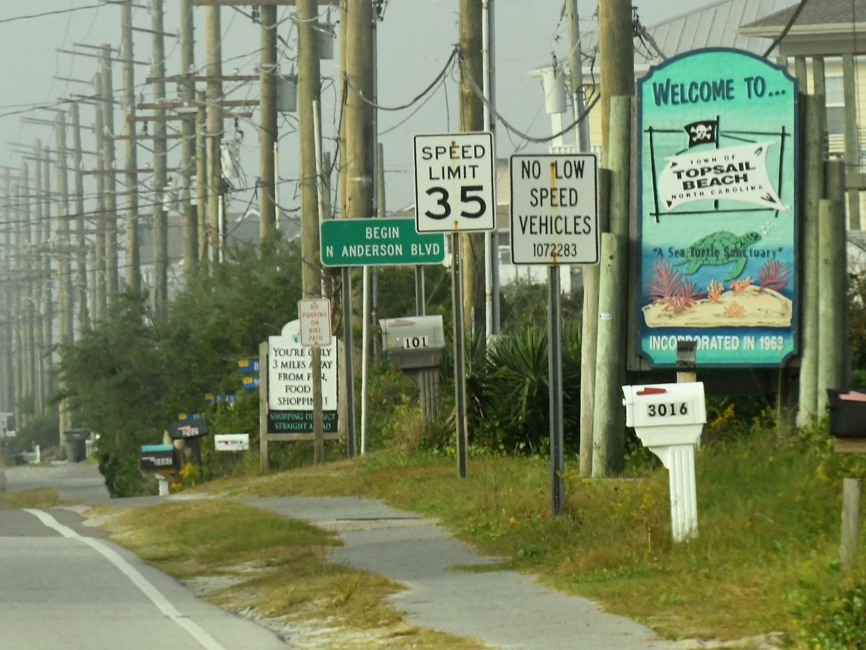 Topsail Beach is considering an ordinance to ban topless sunbathing on its beaches.