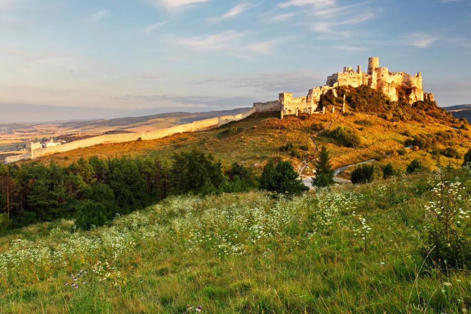 斯洛伐克斯皮斯赫拉德城堡（Spišský hrad Castle）   圖：擷自Slovakia. travel