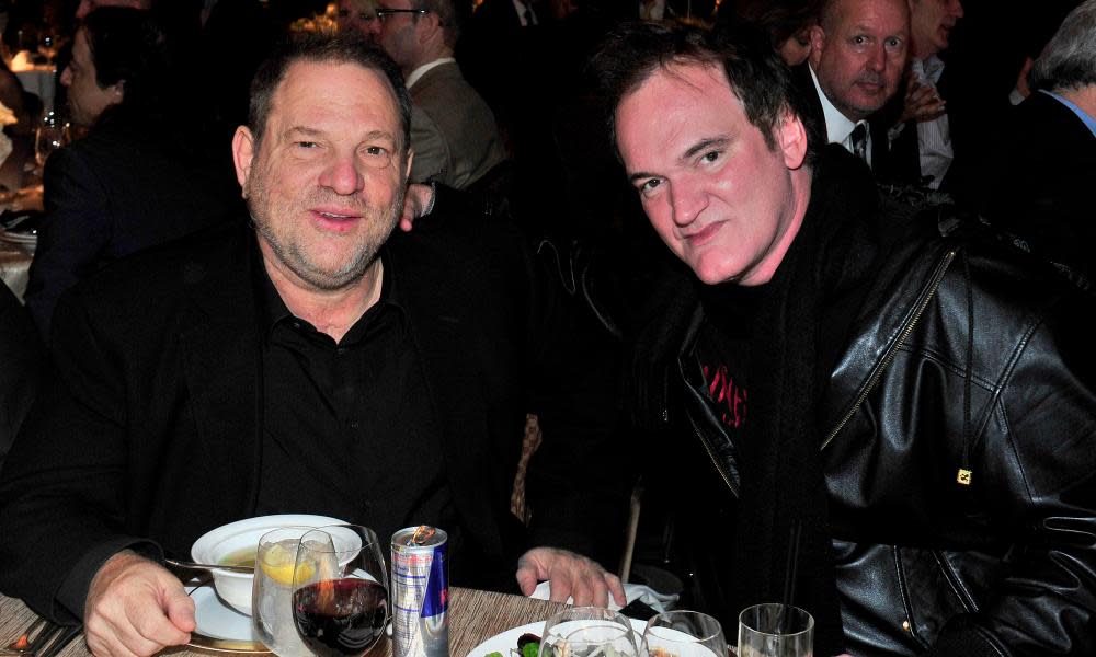 Harvey Weinstein and Quentin Tarantino