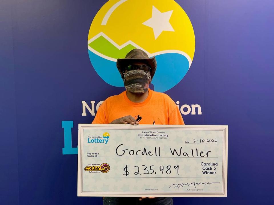A man from Durham, North Carolina, who won the Cash 5 jackpot playing the N.C. Education Lottery said he plans to open a seafood market with his winnings.