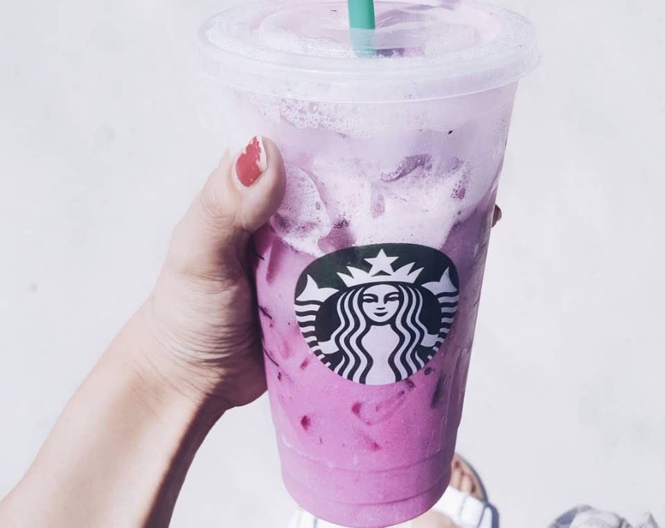 The ~secret~ Purple Drink at Starbucks is almost too pretty to drink