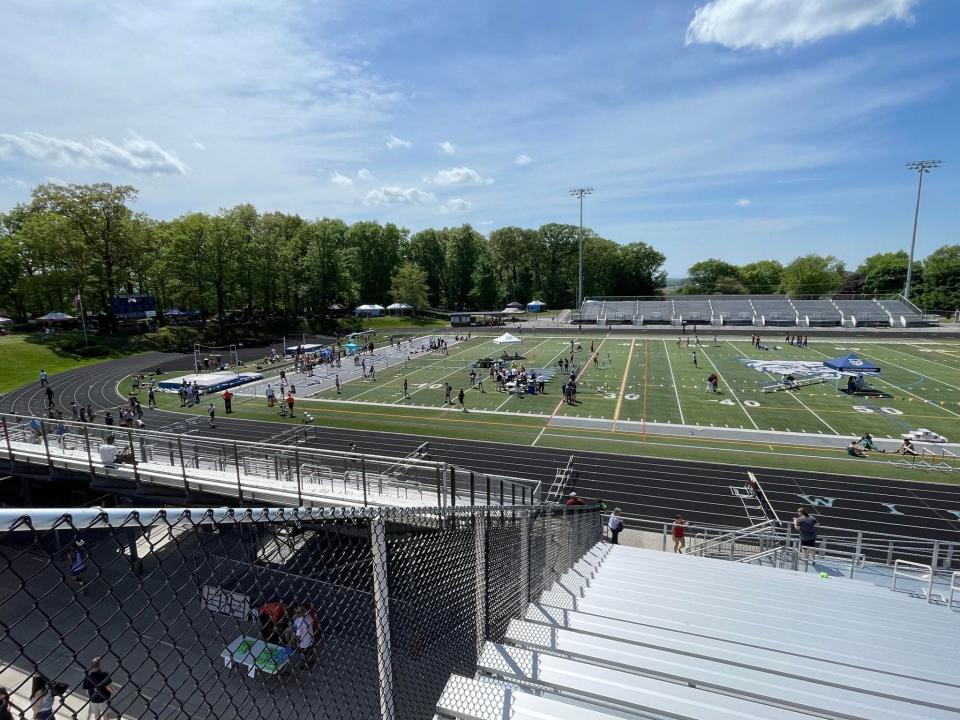 There were blue skies as athletes from across York and Adams counties descended upon Dallastown for the 2024 YAIAA track and field championships.