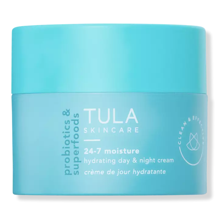 blue tub of tula moisturizer