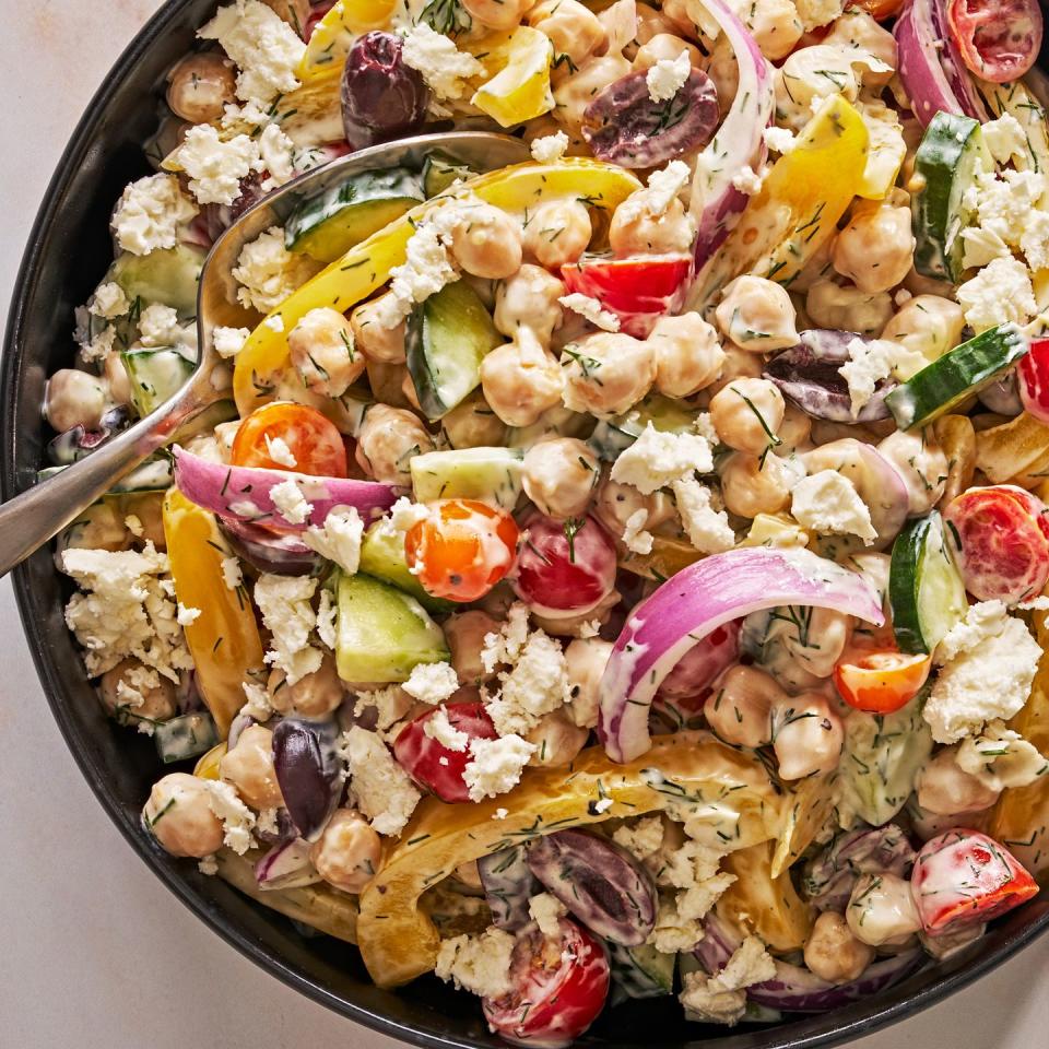 Greek Chickpea Salad