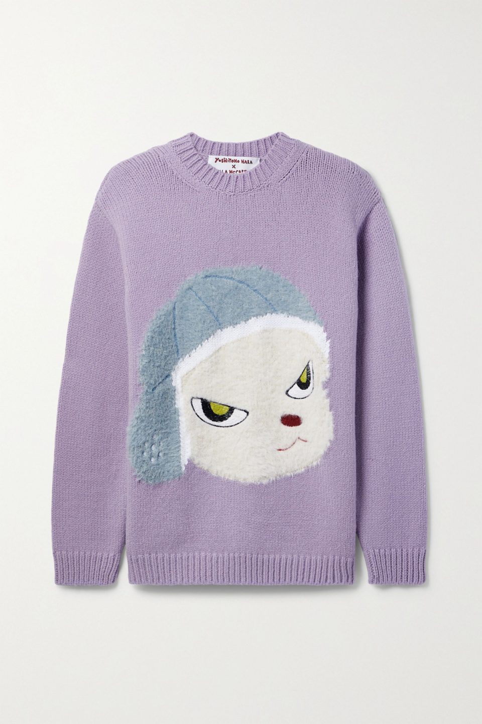 Stella McCartney + Yoshitomo Nara, wool-blend sweater, £545, net-a-porter.com (Net-a-Porter)