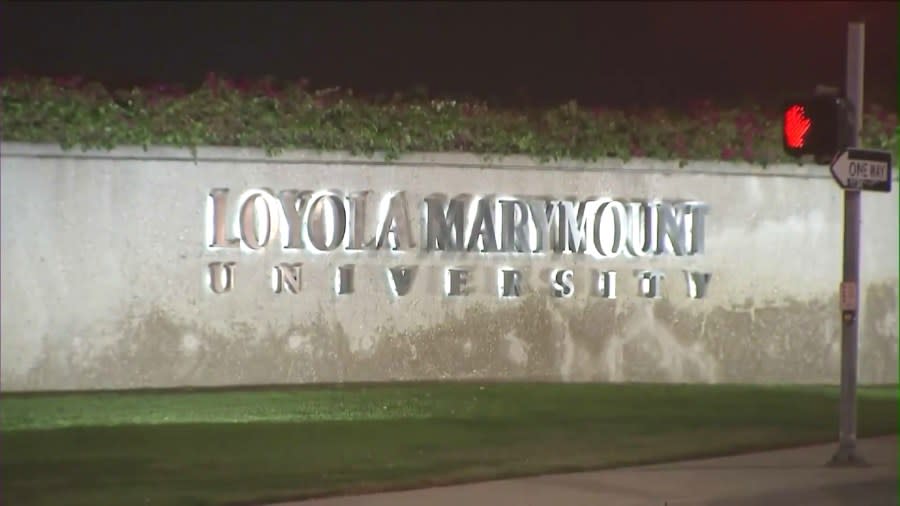 Loyola Marymount University Westchester campus in Los Angeles, California. (KTLA)