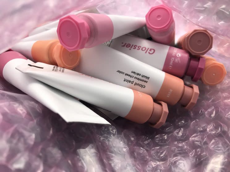 Glossier will launch a cream blush on March 6. (Photo: Glossier)