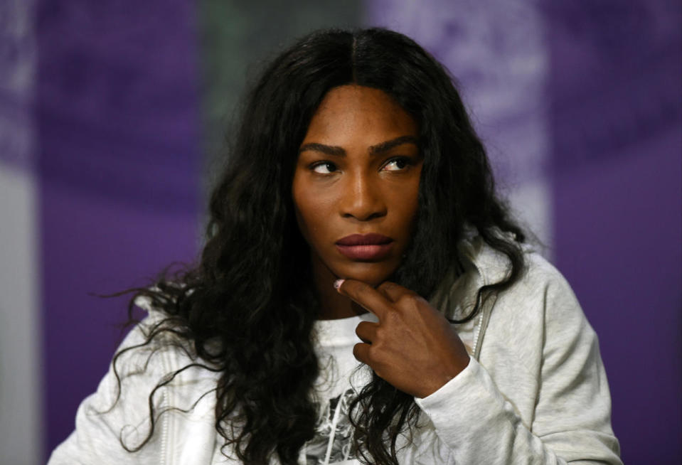 Serena Williams gives her pre-Championships press conference