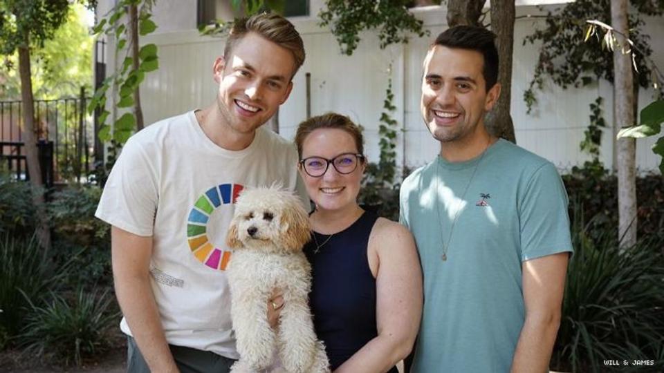 Will & James with Lindsey Horvath West Hollywood mayor