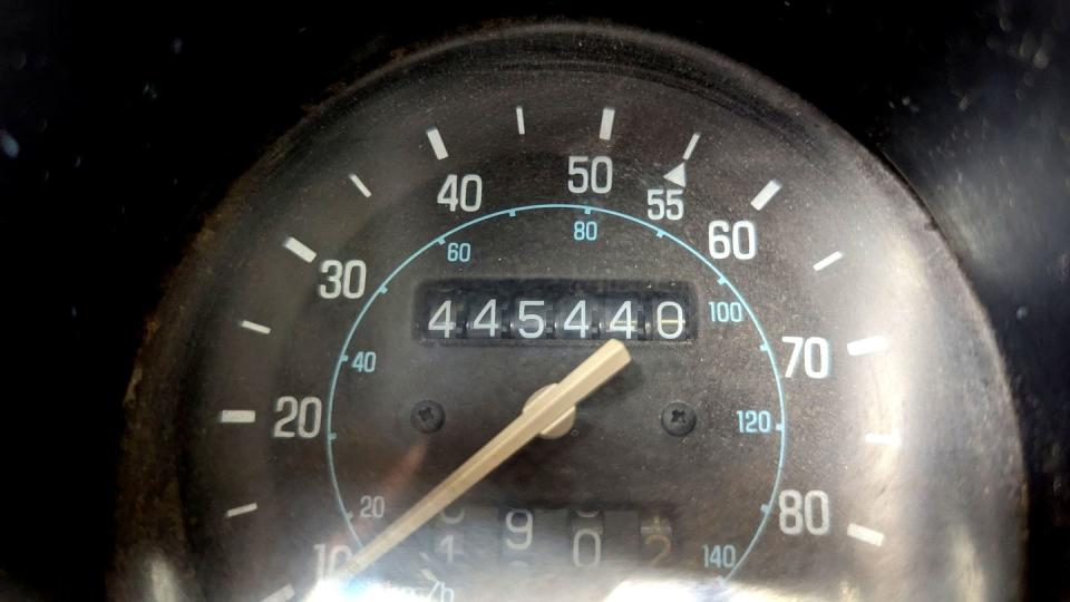 1980 datsun 210 speedometer