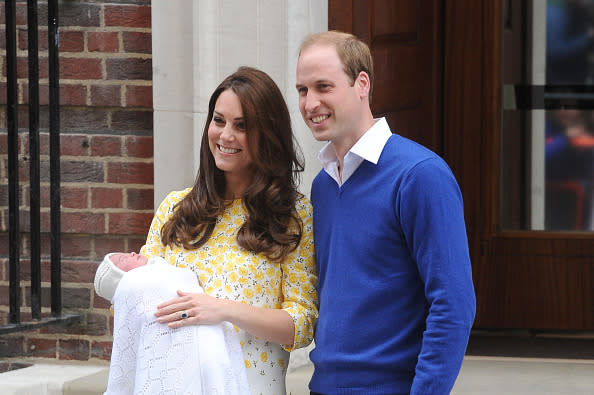 Birth of Princess Charlotte, 2 May 2015