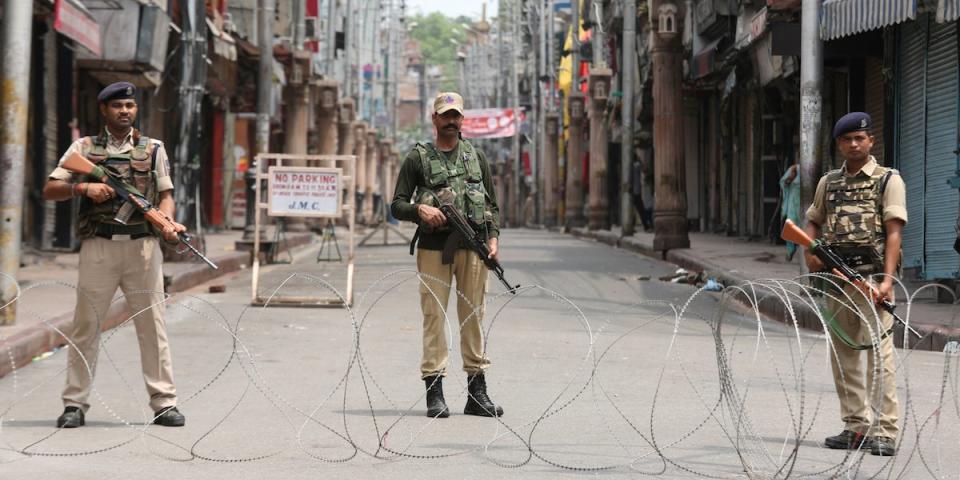 kashmir jammu indian security