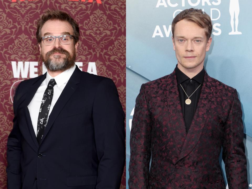 David Harbour and Alfie Allen