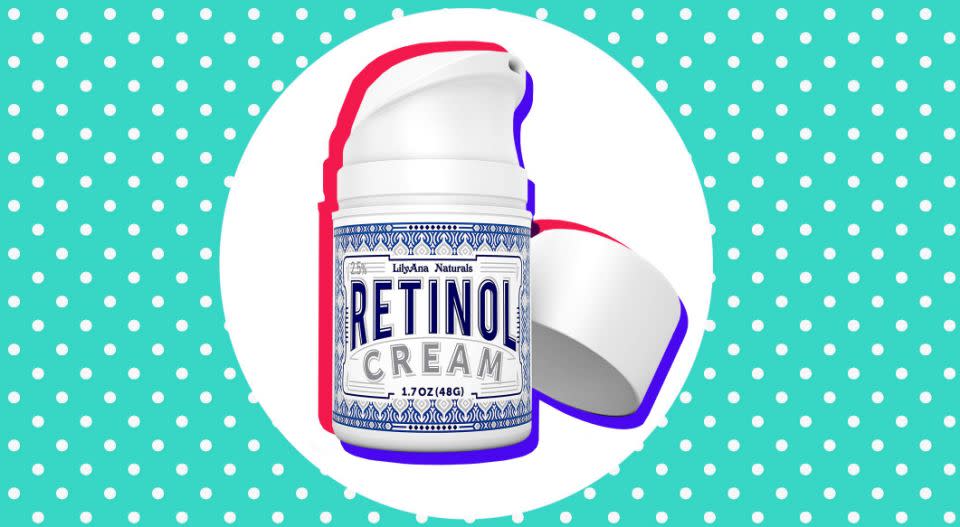 LilyAna Naturals Retinol Cream is an Amazon best-seller in the skin care category. (Photo: Amazon)