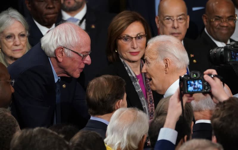 U.S. President Joe Biden delivers State of the Union address at U.S. Capitol in Washington D.C.