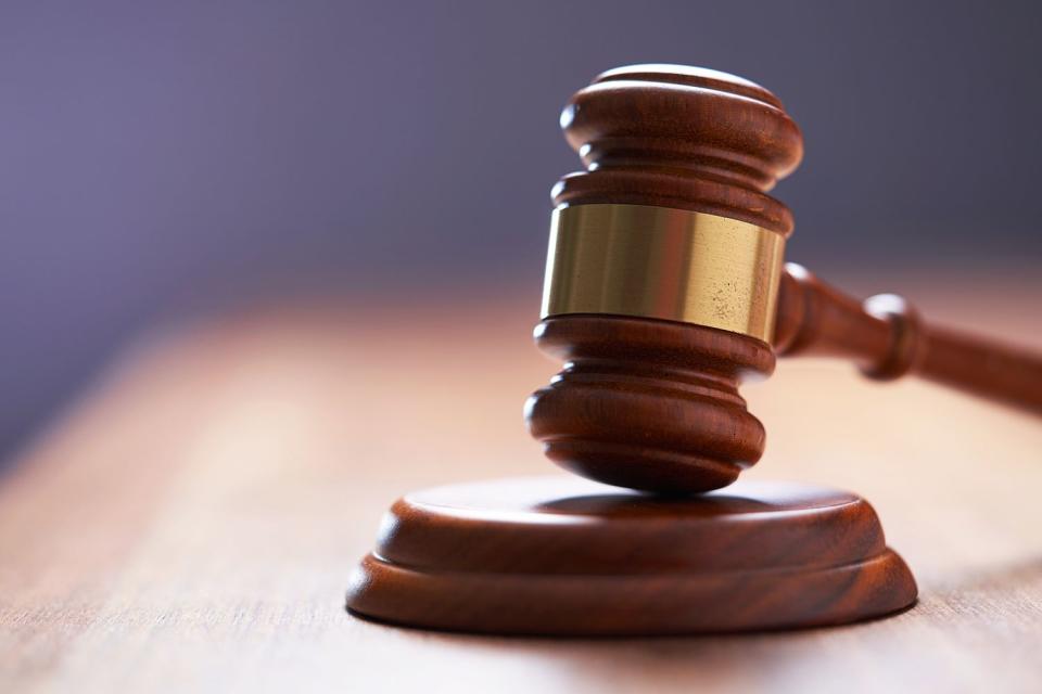 <p>Duluth Police Department</p> Stock image of court gavel