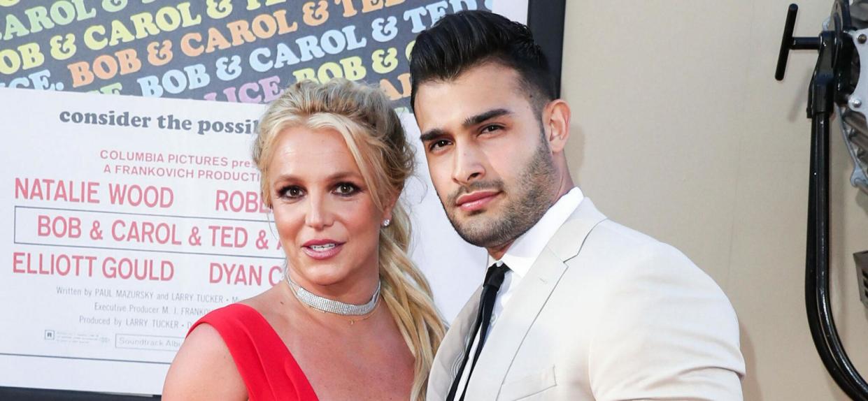 Britney Spears and Sam Asghari