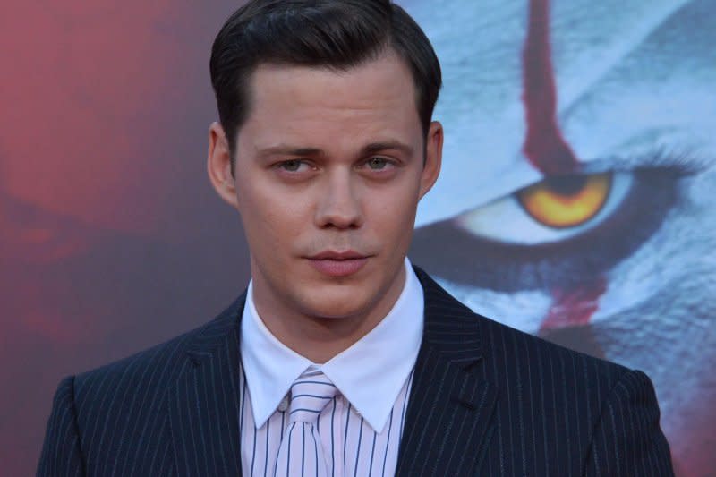 Lionsgate will release Bill Skarsgard's "The Crow" in the United States and Canada next year. File Photo by Jim Ruymen/UPI