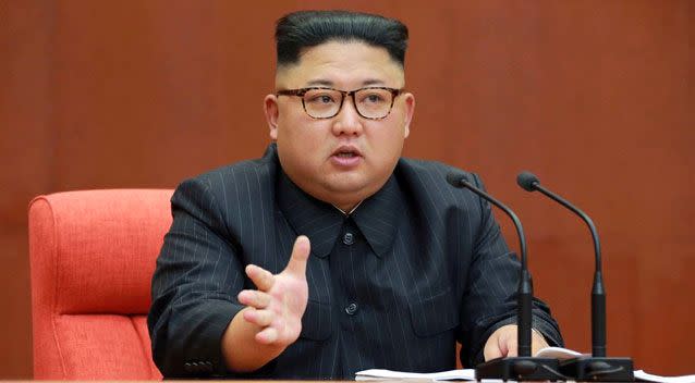 Ms Bishop said it was the first time Australia had received a letter from North Korea (leader Kim Jong-un is pictured). Photo: AAP