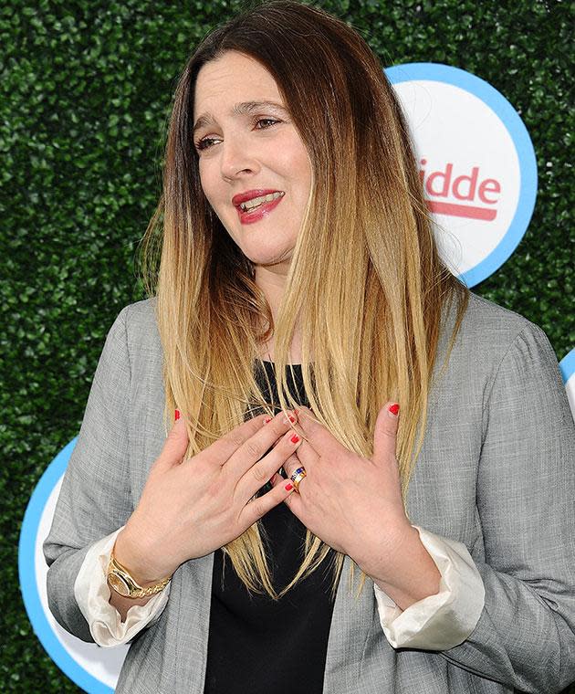 Drew Barrymore. Photo: Getty Images.