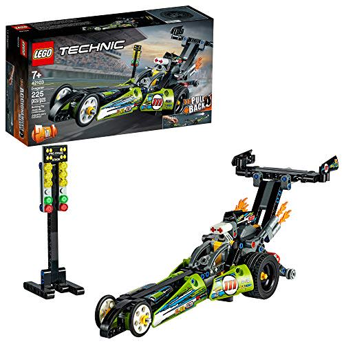 LEGO Technic Dragster 42103 Pull-Back Racing Toy Building Kit, New 2020 (225 Pieces) (Amazon / Amazon)